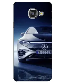 Чехол для Samsung Galaxy A3 2016 (A3100, A310F) с картинкой «Mercedes EQ — будущее»
