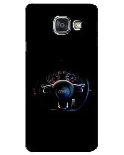 Чехол для Samsung Galaxy A3 2016 (A3100, A310F) с картинкой «Салон Audi — руль»