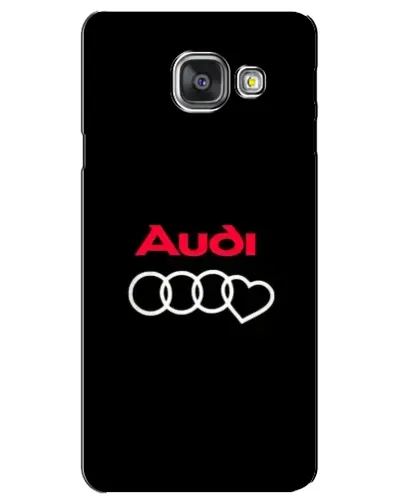 Чехол для Samsung Galaxy A3 2016 (A3100, A310F) с картинкой «Логотип Audi Heart»