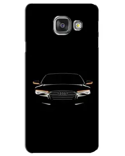 Чехол для Samsung Galaxy A3 2016 (A3100, A310F) с картинкой «Audi — ночной контур»