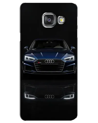 Чехол для Samsung Galaxy A3 2016 (A3100, A310F) с картинкой «Audi — ночное отражение»