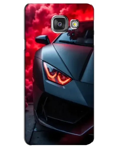 Чехол для Samsung Galaxy A3 2016 (A3100, A310F) с картинкой «Lamborghini красное сияние» Чехол для Samsung Galaxy A3 2016 (A3100, A310F) с картинкой «Lamborghini красное сияние»