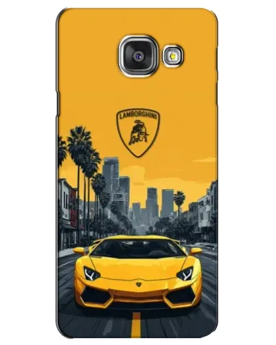 Чехол для Samsung Galaxy A3 2016 (A3100, A310F) с картинкой «Желтый Lamborghini город» Чехол для Samsung Galaxy A3 2016 (A3100, A310F) с картинкой «Желтый Lamborghini город»