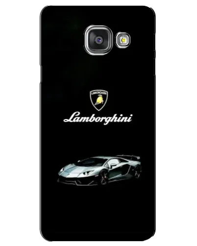 Чехол для Samsung Galaxy A3 2016 (A3100, A310F) с картинкой «Логотип Lamborghini классика» Чехол для Samsung Galaxy A3 2016 (A3100, A310F) с картинкой «Логотип Lamborghini классика»