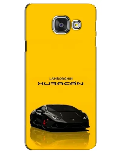 Чехол для Samsung Galaxy A3 2016 (A3100, A310F) с картинкой «Lamborghini Huracan черный» Чехол для Samsung Galaxy A3 2016 (A3100, A310F) с картинкой «Lamborghini Huracan черный»
