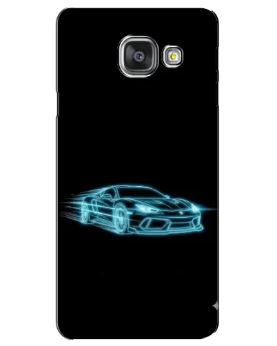 Чехол для Samsung Galaxy A3 2016 (A3100, A310F) с картинкой «Неоновый контур Lamborghini» Чехол для Samsung Galaxy A3 2016 (A3100, A310F) с картинкой «Неоновый контур Lamborghini»
