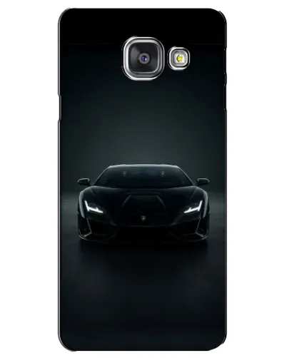 Чехол для Samsung Galaxy A3 2016 (A3100, A310F) с картинкой «Черный Lamborghini Aventador» Чехол для Samsung Galaxy A3 2016 (A3100, A310F) с картинкой «Черный Lamborghini Aventador»