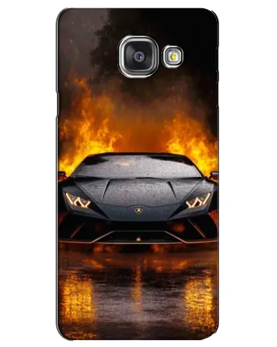 Чехол для Samsung Galaxy A3 2016 (A3100, A310F) с картинкой «Lamborghini в огне» Чехол для Samsung Galaxy A3 2016 (A3100, A310F) с картинкой «Lamborghini в огне»