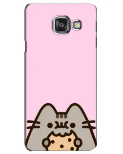 Чохол для Samsung Galaxy A3 2016 (A3100, A310F) з картинкою «Pusheen та печиво» Чохол для Samsung Galaxy A3 2016 (A3100, A310F) з картинкою «Pusheen та печиво»