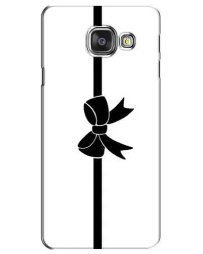 Чехол для Samsung Galaxy A3 2016 (A3100, A310F) с картинкой «Вертикальный бант» Чехол для Samsung Galaxy A3 2016 (A3100, A310F) с картинкой «Вертикальный бант»