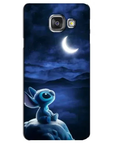 Чехол для Samsung Galaxy A3 2016 (A3100, A310F) с картинкой «Лунная ночь Стича»
