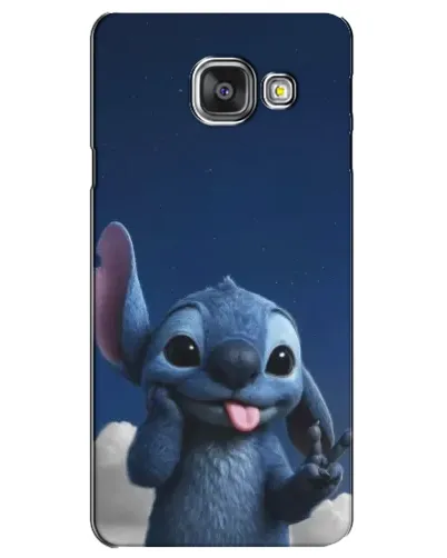 Чехол для Samsung Galaxy A3 2016 (A3100, A310F) с картинкой «Стич в облаках»