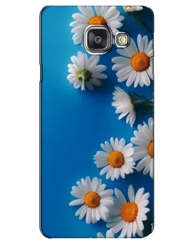 Чехол для Samsung Galaxy A3 2016 (A3100, A310F) с картинкой «Белоснежные маргаритки»