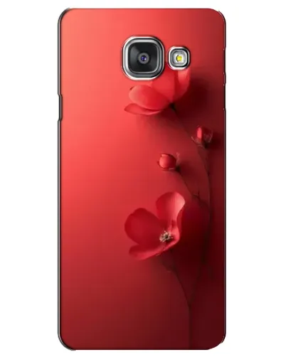 Чехол для Samsung Galaxy A3 2016 (A3100, A310F) с картинкой «Маковые соцветия»