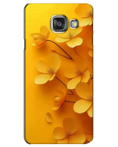 Чехол для Samsung Galaxy A3 2016 (A3100, A310F) с картинкой «Золотые лепестки»