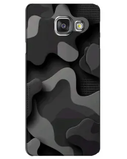 Чохол для Samsung Galaxy A3 2016 (A3100, A310F) з картинкою «Темний абстрактний камуфляж» Чохол для Samsung Galaxy A3 2016 (A3100, A310F) з картинкою «Темний абстрактний камуфляж»