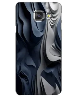 Чохол для Samsung Galaxy A3 2016 (A3100, A310F) з картинкою «Об'ємні сині складки» Чохол для Samsung Galaxy A3 2016 (A3100, A310F) з картинкою «Об'ємні сині складки»