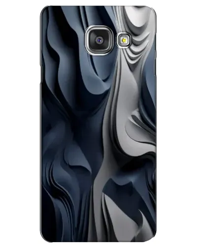 Чехол для Samsung Galaxy A3 2016 (A3100, A310F) с картинкой «Объемные синие складки» Чехол для Samsung Galaxy A3 2016 (A3100, A310F) с картинкой «Объемные синие складки»