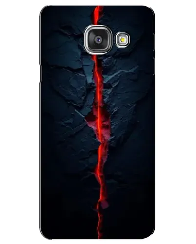 Чехол для Samsung Galaxy A3 2016 (A3100, A310F) с картинкой «Kрасная лавовая трещина» Чехол для Samsung Galaxy A3 2016 (A3100, A310F) с картинкой «Kрасная лавовая трещина»