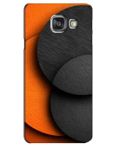 Чехол для Samsung Galaxy A3 2016 (A3100, A310F) с картинкой «Геометрия оранжевых кругов» Чехол для Samsung Galaxy A3 2016 (A3100, A310F) с картинкой «Геометрия оранжевых кругов»
