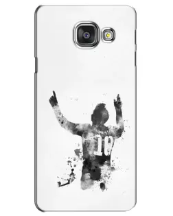 Чохол для Samsung Galaxy A3 2016 (A3100, A310F) з картинкою «Чорно-білий силует Мессі» Чохол для Samsung Galaxy A3 2016 (A3100, A310F) з картинкою «Чорно-білий силует Мессі»
