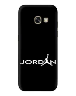 Чохол для Samsung Galaxy A3 2017 (A320, A320F) з картинкою «Jordan White Logo»