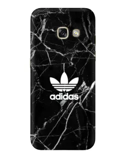 Чехол для Samsung Galaxy A3 2017 (A320, A320F) с картинкой «Белый мрамор Adidas»