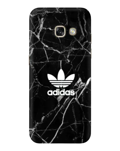 Чехол для Samsung Galaxy A3 2017 (A320, A320F) с картинкой «Белый мрамор Adidas»