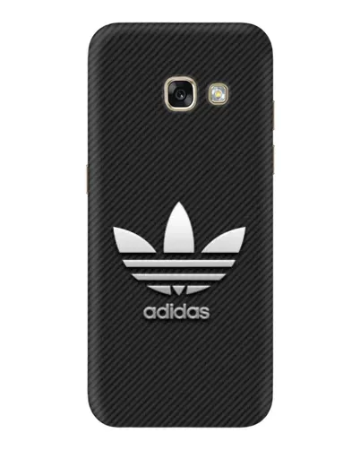 Чехол для Samsung Galaxy A3 2017 (A320, A320F) с картинкой «Adidas Карбоновая текстура»
