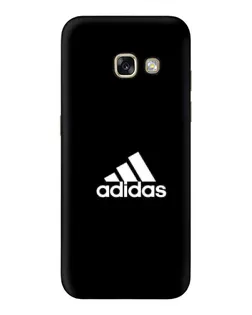 Чехол для Samsung Galaxy A3 2017 (A320, A320F) с картинкой «Черная классика Adidas»