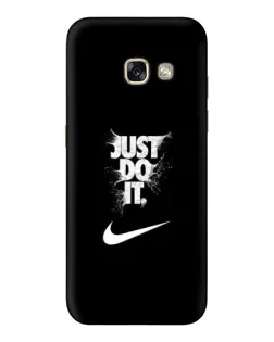 Чохол для Samsung Galaxy A3 2017 (A320, A320F) з картинкою «Текстовий принт Nike»
