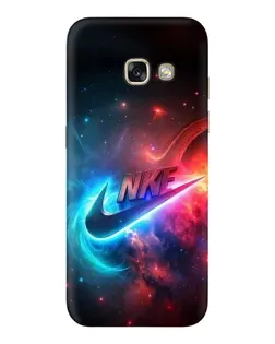 Чохол для Samsung Galaxy A3 2017 (A320, A320F) з картинкою «Вогняний логотип Nike»