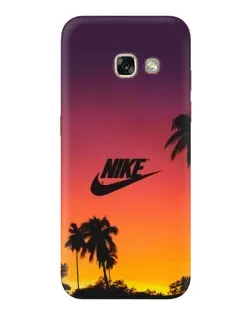 Чохол для Samsung Galaxy A3 2017 (A320, A320F) з картинкою «Nike на заході сонця»