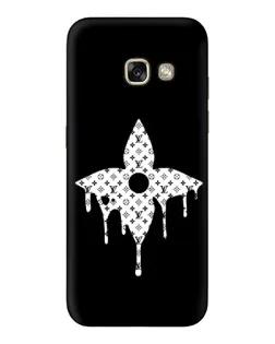 Чехол для Samsung Galaxy A3 2017 (A320, A320F) с картинкой «Цветочная монограмма»
