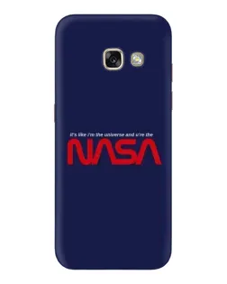 Чехол для Samsung Galaxy A3 2017 (A320, A320F) с картинкой «NASA — глубокий космос»