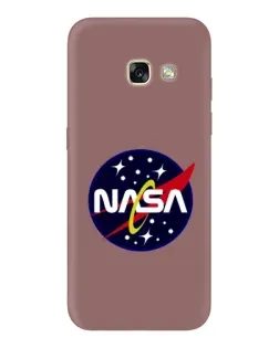 Чехол для Samsung Galaxy A3 2017 (A320, A320F) с картинкой «NASA — ретро космос»