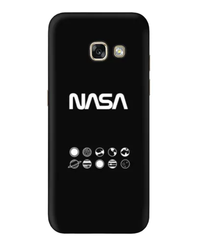 Чехол для Samsung Galaxy A3 2017 (A320, A320F) с картинкой «NASA — технический принт» Чехол для Samsung Galaxy A3 2017 (A320, A320F) с картинкой «NASA — технический принт»