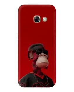 Чохол для Samsung Galaxy A3 2017 (A320, A320F) з картинкою «Bored Ape в червоному» Чохол для Samsung Galaxy A3 2017 (A320, A320F) з картинкою «Bored Ape в червоному»