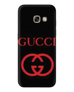 Чехол для Samsung Galaxy A3 2017 (A320, A320F) с картинкой «Gucci — красный логотип»