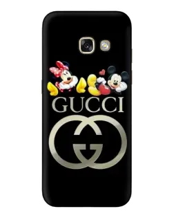 Чехол для Samsung Galaxy A3 2017 (A320, A320F) с картинкой «Gucci — герои Disney»