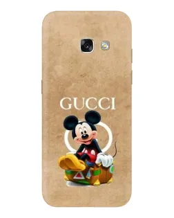 Чехол для Samsung Galaxy A3 2017 (A320, A320F) с картинкой «Микки Маус Gucci — крафт»