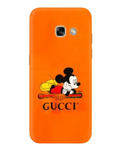 Чехол для Samsung Galaxy A3 2017 (A320, A320F) с картинкой «Микки Маус Gucci — оранж» Чехол для Samsung Galaxy A3 2017 (A320, A320F) с картинкой «Микки Маус Gucci — оранж»