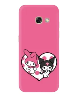 Чохол для Samsung Galaxy A3 2017 (A320, A320F) з картинкою «Kuromi та My Melody»