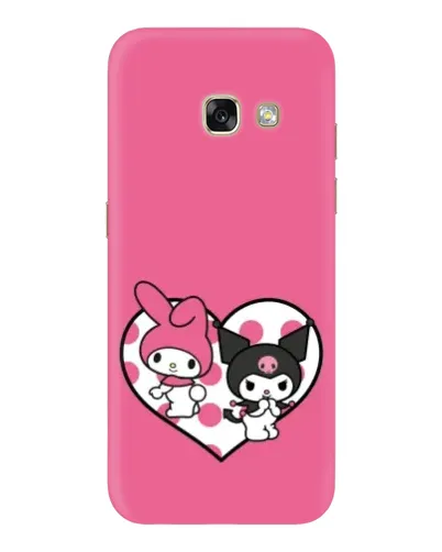 Чохол для Samsung Galaxy A3 2017 (A320, A320F) з картинкою «Kuromi та My Melody»