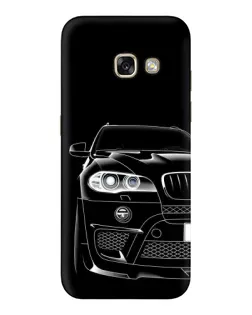 Чехол для Samsung Galaxy A3 2017 (A320, A320F) с картинкой «Темный силуэт BMW»