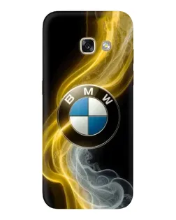 Чехол для Samsung Galaxy A3 2017 (A320, A320F) с картинкой «Золотистый дым BMW»