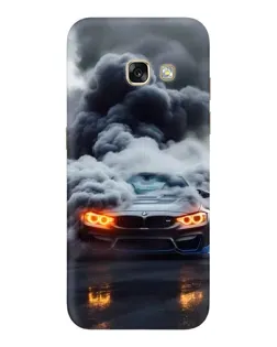 Чехол для Samsung Galaxy A3 2017 (A320, A320F) с картинкой «BMW в дыму»