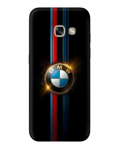 Чехол для Samsung Galaxy A3 2017 (A320, A320F) с картинкой «BMW M-Power неон»