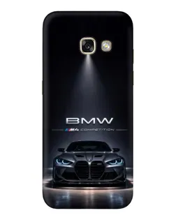 Чохол для Samsung Galaxy A3 2017 (A320, A320F) з картинкою «BMW крізь нічне місто»