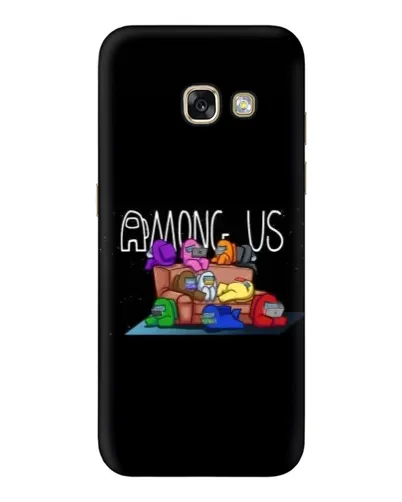 Чохол для Samsung Galaxy A3 2017 (A320, A320F) з картинкою «Логотип Among Us»